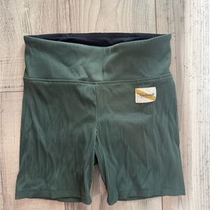 Tracksmith Green Women's Shorts